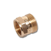 Śrubunek SANHA 4370G redukcja, brąz, 3/4'' x 1/2'' (GZ x GW)