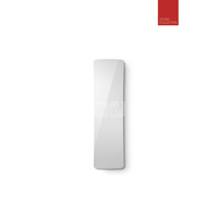 Grzejnik elektryczny ZEHNDER Folio Glass 1796 x 441 mm, kolor biały, moc 650 W