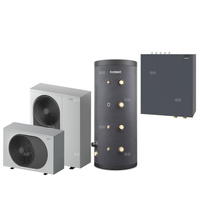 Pakiet 3 - Pompa ciepła powietrzna powietrze-woda monoblok TERMET Heat Gold 12 DC 8.2 kW 230 V + Zasobnik buforowy TERMET ENERGY 200 + Moduł hydrauliczny T-Box 13 Pro PG HP