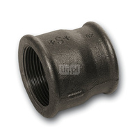 Mufa SANHA 240# redukcja, żeliwo (czarny), 3/8'' x 1/4'' (GW)