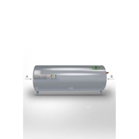 Wymiennik poziomy z jedną wężownicą - Joule - HORIZONTAL INDIRECT - 200l + grzałka 3kW 230V + zawór T&P