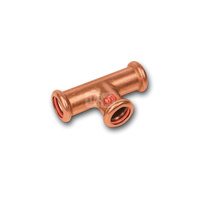 Trójnik SANHA Press Solar Cu 76,1 mm x 76,1 mm x 76,1 mm (zw x zw x zw)