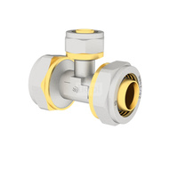 Trójnik ARCO mosiądz 26x3 x 20x2 x 26x3 Eurokonus