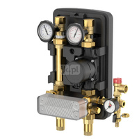 Grupa pompowa FLAMCO MEIBES GZ gazowy walcowy x GW gazowy walcowy 1 cal (25) x DN 25 Kvs3.9, z izolacją, z pompą obiegową