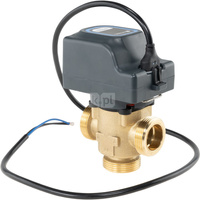 3-drogowy zawór strefowy AZV 844, DN25, G1 1/4'', Kvs 11, 230 V AC, AB-B