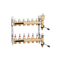 Zespół rozdzielaczy. 1" x 11 wyjść 3/4" GZ