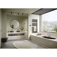 Kermi®Credo®Half®flat-E 1436x37x450 P=600W,srebro,WRS biały,lewy