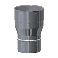 Redukcja stal nierdzewna MK ŻARY ST RD MKS fi130W x 150W mm do kanałów wentylacyjnych okrągłych