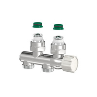 Zestaw podłączeniowy do grzejników dekoracyjnych FLAMCO MEIBES przyłącze grzejnikowe h do grzejników dolnozasilanych Chrom