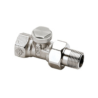 Regutec DN10 - Grzejnikowy zawór odcinający, prosty