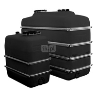 BWT Zbiornik magazynowy czarny z PE 1500 l - [wymagany kołnierz gwint 2" z uszczelką do zbiornika PE]