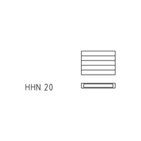 Ściana grzewcza Kermi Heizwand HHN Typ20 BH630x72x900mm QN924, weiß, 6bar, o. Abd, AB 12
