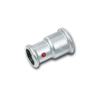 Mufa Concept By SANHA Therm redukcja, stal (ocynk galwaniczny/elektrolityczny), 28 mm x 22 mm (zw x zw)