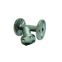 Filtr osadnikowy kołnierzowy ze stali nierdzewnej AISI 316 PN16 (-30 st.C - +240 st.C) Art. 2461 DN 100