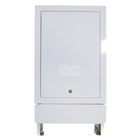 Szafka do rozdzielaczy HERZ, z blachy stalowej, podtynkowa 400 mm