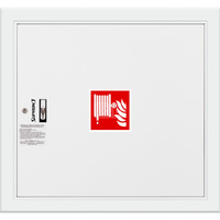 Hydrant DN 25 wnękowy, wąż 20 m, zamek patent, RAL 9003