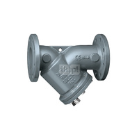 Filtr skośny Dn 125 do instalacji grzewczych. Przyłącza kołnierzowe.