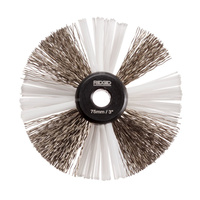 Szczotka FlexShaft K9-204 nylonowo-stalowa 3" (80 mm) do przewodu 5/16" (8 mm)