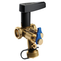 Zawór równoważący statyczny z opływem COMAP Nexus Vertex/KFE Rp mosiądz Gwint wewnętrzny DN 50, max. 25bar