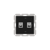 Włącznik rolet FRAME FZ-02m, komunikacja przewodowa Sinum SBUS, kolor Czarny