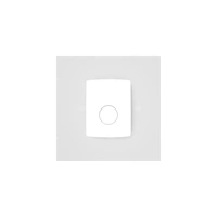 Przycisk spłukujący do pisuaru, uruchamiany ręcznie, biały