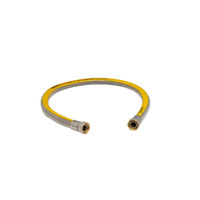 Wąż do gazu PERFEXIM PHA-250/2 ze złączem gwintowanym DN 12 Gwint wewnętrzny x Gwint wewnętrzny 1250 mm, oplot: PCV