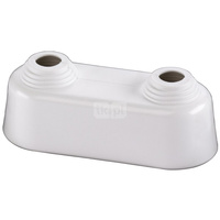 ROZETA PODWOJNA WYSOKA 50 - biala