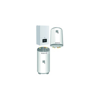 Pakiet - Kocioł gazowy jednofunkcyjny DE DIETRICH MCR4 19 kondensacyjny wiszący 2.5 - 20.7 kW + Zasobnik c.w.uAQUAvie125