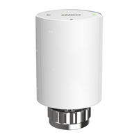 Głowica grzejnikowa bezprzewodowa, elektroniczna M28x1,5, bateryjna, biała