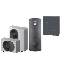 Pakiet 4 - Pompa ciepła powietrzna powietrze-woda monoblok TERMET Heat Gold 15 DC 12 kW 380 V + Zasobnik c.w.u. TERMET AQUA 300 + Moduł hydrauliczny T-Box 18 Pro PG HP