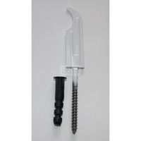 CONCEPT Uchwyt montażowy prosty do grzejnika Gavia - 1 szt.