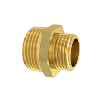 Nypel redukcyjny skręcany, GZ/GZ ¾x⅜ mosiądz