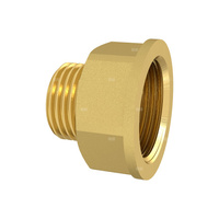 Redukcja mufowo-nyplowa skręcana, GW/GZ 2x1½ mosiądz