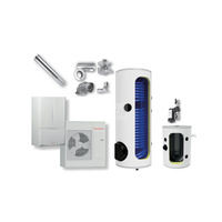 Pakiet - Pompa ciepła powietrze-woda split IMMERGAS MAGIS COMBO 9 V2 M250 B50 7.9 kW 230 V + Zasobnik c.w.u. OKC 250 NTR/HP + Zasobnik buforowy NAD 50 V1