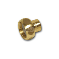 Śrubunek SANHA 930 dwuczęściowy, brąz, 28 mm x 1 1/4'' (lut wewnętrzny x GW)