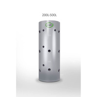 Bufor ze stali nierdzewnej z pojedynczą wężownicą do pompy ciepła - Joule - BUFFER HEAT PUMP - 400l