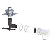 CONCEPT Zestaw szachtowy z płytą stalową Ø 80/125