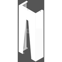 Podstawa 920 x 390 x 240 mm, do szafy gł. 240 mm (jedna podstawa), wys. 520 mm, kolor biały RAL 9003