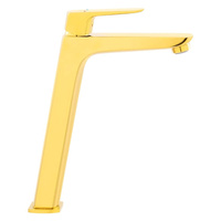 VITTO VerdeLine bateria umywalkowa nablatowa, złoty