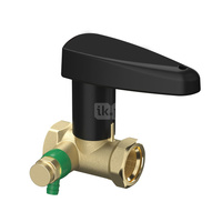 Zawór równoważący statyczny z opływem COMAP Nexus Initus mosiądz Gwint wewnętrzny DN 20, max. 90'C, max. 25bar