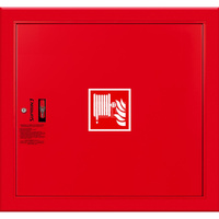 Hydrant DN 25 wnękowy, wąż 30 m, zamek patent, RAL 3000