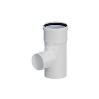 Trójnik PP z odgałezieniem redukowanym DN160/110mm z uszczelką [EPDM]