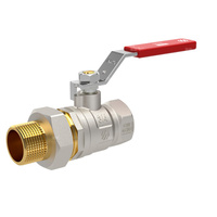 SENA VA30 zawór kulowyPROSTY PÓŁŚRUB 1/2GW-3/4GZ dźwignia INOX