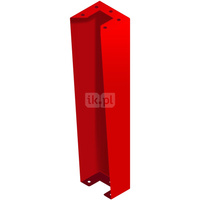 Podpora z blachy 1 mm: 800 x 235 mm, do szafy gł. 250 (25, 25 G, 52 G6, 52 G6G), RAL 3000