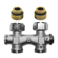 Korpus obejścia HERZ-3000 ze stałym obejściem, figura prosta, DNR 1/2 x G 3/4