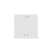 Przewodowy czujnik temperatury, wilgotności biały, model C-S1m, komunikacja przewodowa Sinum SBUS