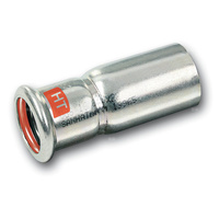 Nypel Concept By SANHA Therm Industry redukcja, stal (cynk/nikiel), 108 mm x 54 mm (zz x zw)